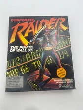 Corporate Raider The Pirate of Wall St PC Computer Game 1988 IBM Cosmi
