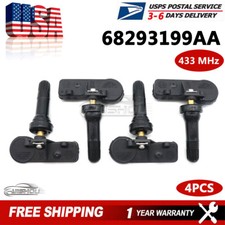 Set Of 4 Brand New For Dodge Ram 1500 Dt 2019-24 Tpms Sensor 68293199aa