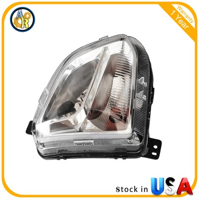 For 2018-2021 Chevy Equinox Halogen Chrome Fog Lights w/ Wiring Harness + Switch