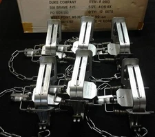 6 DUKE #4 OS OFFSET 4X4 COIL SPRING TRAP TRAPPING COYOTE TRAP BEAVER BOBCAT 