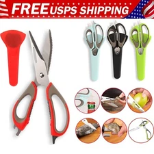 Kitchen Poultry Shears Scissors All Purpose Heavy Duty for Chicken Fish Meat