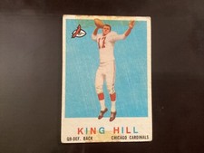 1959 Topps King Hill #117 Poor