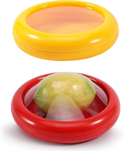 Reusable Fruit and Vegetable Storage Containers Lemon Keeper Tomato Holder