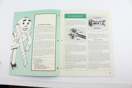 NOS 1969 CHRYSLER Master Technicians Service Conference Servicing 8 1/4" Axle - Picture 5 of 8
