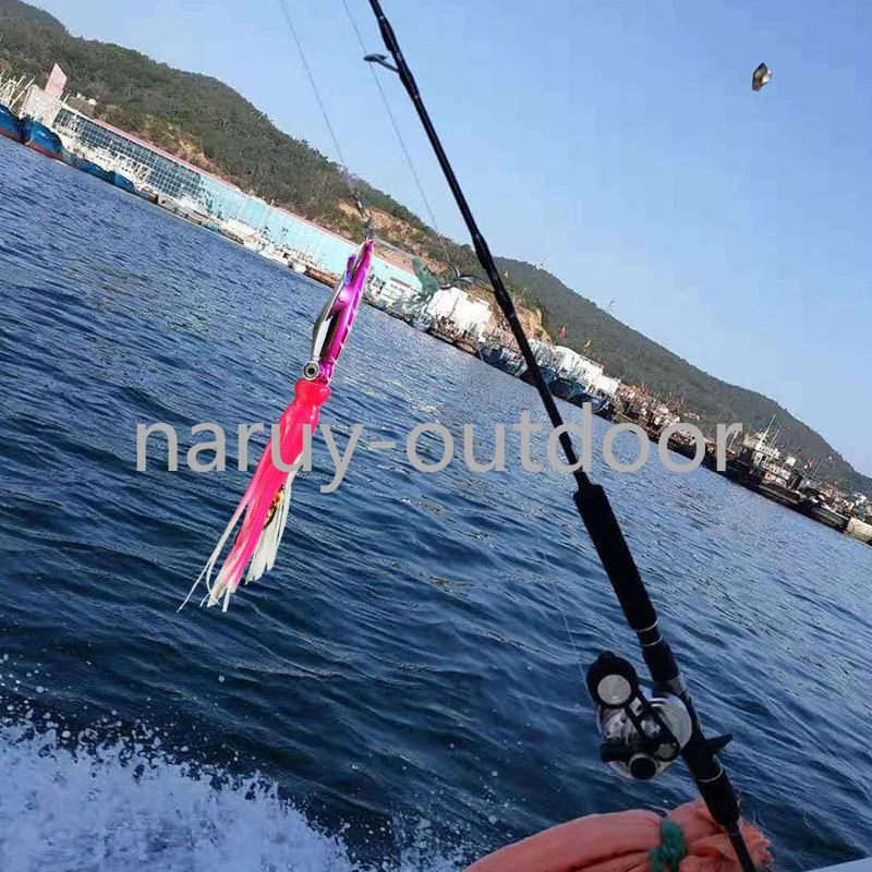 Slow Pitch Jig Drahtköder Inchiku Metallkopf Oktopus Rock Angeln Jigging Köder - Bild 4 von 4