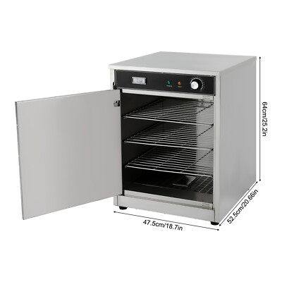 #ad Electric Commercial Hot Box Food Warmer Countertop Heated Holding Cabinet 600W $265.44