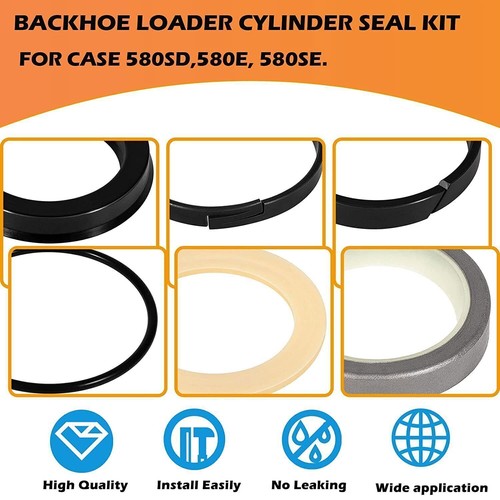 Whole Machine Seal Kit for Case 580SD 580E 580SE 580 Super E Hydraulic Cylinder - Picture 4 of 15