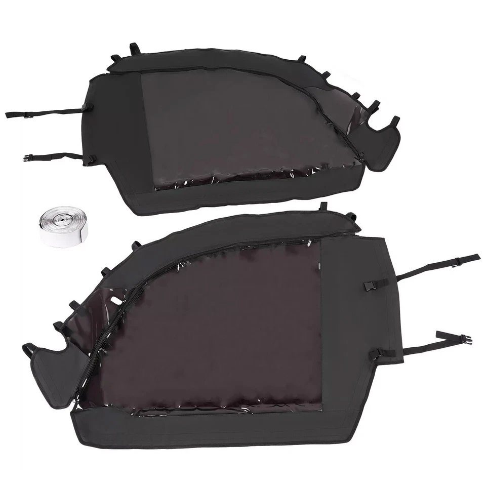 Upper Soft DOORS For CFMOTO ZForce 500 800 800EX 1000 w/Zippered Window 2014-22 Foto 2 de 4