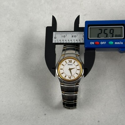 Sieko Watch Womens 26mm Round White Dial Two Tone 6.25  display picture 1