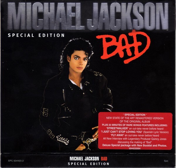 Michael Jackson - Bad (CD, Album, RE, RM, S/Edition, Sli) | eBay UK