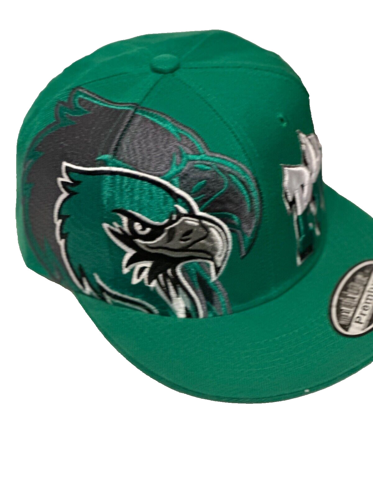 Philadelphia New Leader Eagles Bird Kelly Gn Graphite Era Snapback Hat Ca