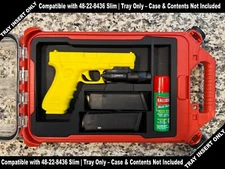 Milwaukee Packout 48-22-8436 Tray – Full Size Glock SIG Pistol Insert 3D Printed