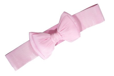 Banned Retro Gürtel Bella Rosa Vintage Stretch Belt Taillengürtel Schleife 