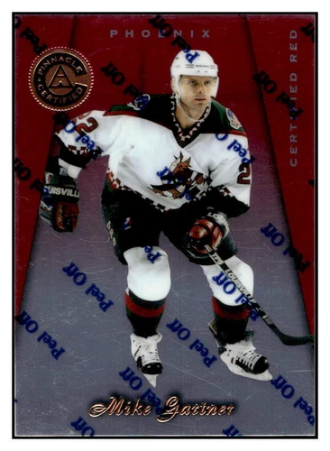 1997-98 Pinnacle Certified #85 Mike Gartner Certified Red