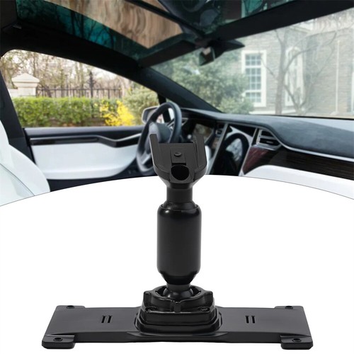 Inner Rear View Mirror Back Plate Panel + Mirror Dash Cam Mount Arm For Car DVR - Picture 6 of 7