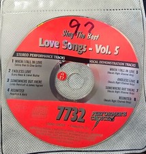 7732 LOVE SONGS  HITS PERFORMER'S CHOICE KARAOKE LOT VA SOUND CHOICE