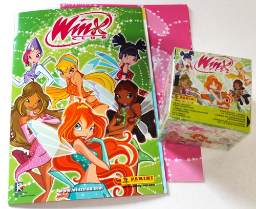 Panini Stickers WINX CLUB 2 2005 RARE BOX DISPLAY 50 Packets Bags + EMPTY ALBUM