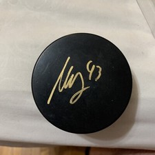 MICHAEL CHAPUT AUTOGRAPH SIGNED NHL HOCKEY PUCK COYOTES PENGUINS CANUCKS MONTREA