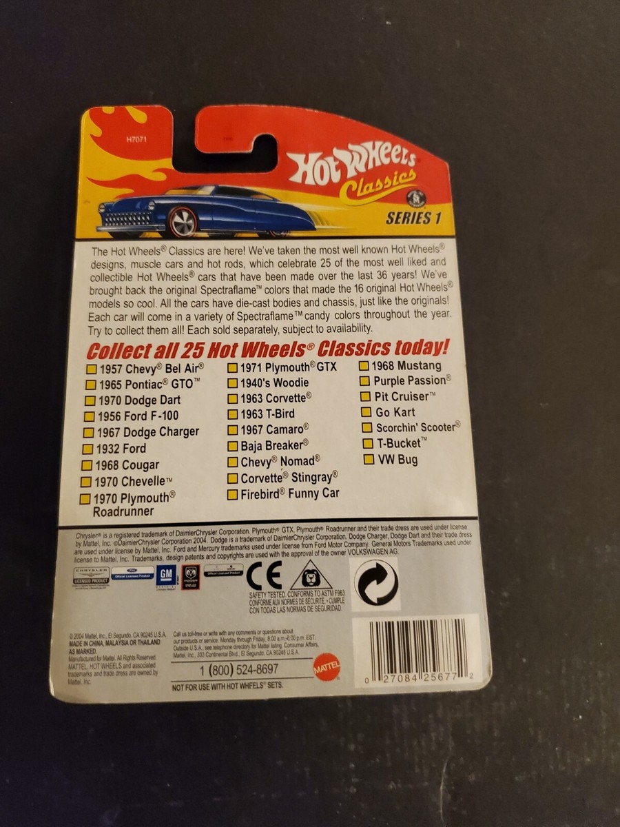 2005 HOTWHEELS CLASSICS　 1:18 　32 FORD 1932 Ford Coupe Hot Rod, Matte Black 1:18 Diecast Model Car