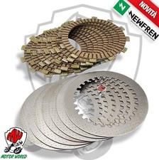 F1732AC Set Disques Embrayage NEWFREN Kawasaki 1991- 125CC Conducteurs + Tuyaux