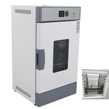 220V Digital Forced Air Convection Drying Oven Powered Heating Cabinet 125L 2KW
