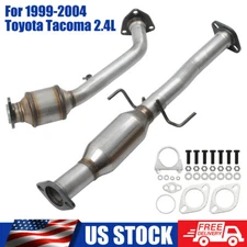 Front & Rear Catalytic Converter Set For 1999 2000 2001-2004 Toyota Tacoma 2.4L