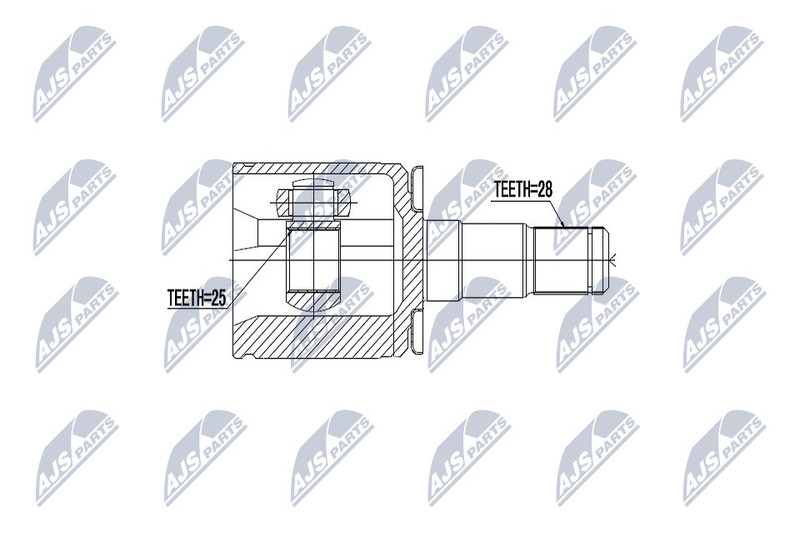 Joint de cardan et arbre de transmission Mitsubishi Pajero 1 - Soufflet et étanchéité boîte
