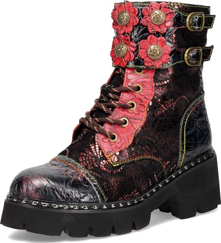 LARTISTE LIMITLESS Stiefel Rot Multi Neu - Bild 1 von 6