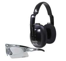 ECO G20 EARMUFF EYE PROTECTION HEADPHONES GLASSES SHOOTING RANGE NOISE REDUCTION
