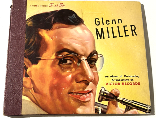 GLENN MILLER Album Outstanding Arrangements Set (4) 78 rpm 1945 In The Mood