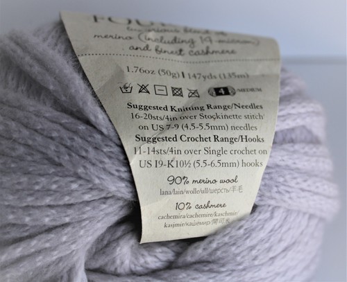 Juniper Moon Farm Fourteen Yarn Skein Co #14 Nebula Dyelot # 738 Merino/Cashmere - Picture 4 of 6