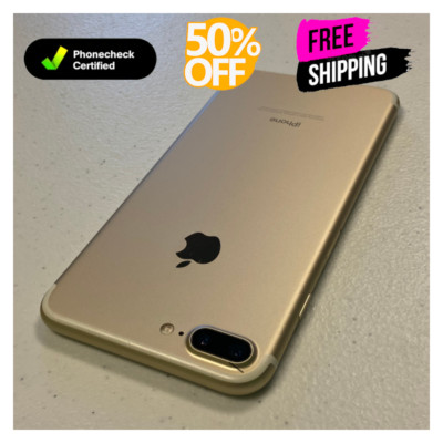 Apple iPhone 7 Plus 32GB/128GB - Black, Jet Black, Silver - Unlocked GSM/CDMA