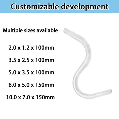 2PCS Human Transparent Vascular Models, Vascular Surgery Suturing Blocking Train
