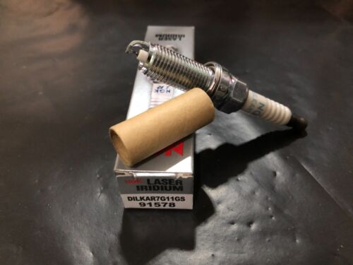 New 4x' Laser Iridium Spark Plugs DILKAR7G11GS For NGK 91578 Honda Accord Civic - Picture 7 of 8