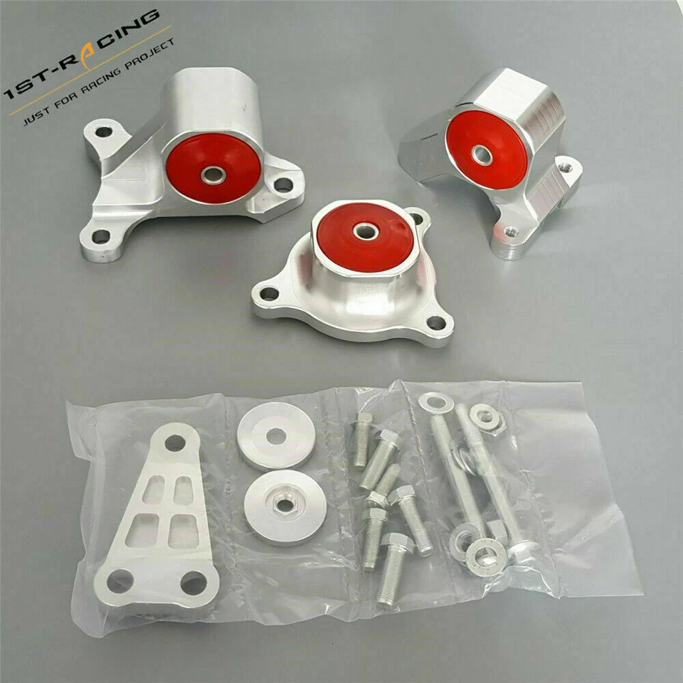 Billet Motor Mount Kit FOR 02-06 Acura RSX /03-05 Honda Civic Si 2.0L EP3 K20 - Image 2 of 4