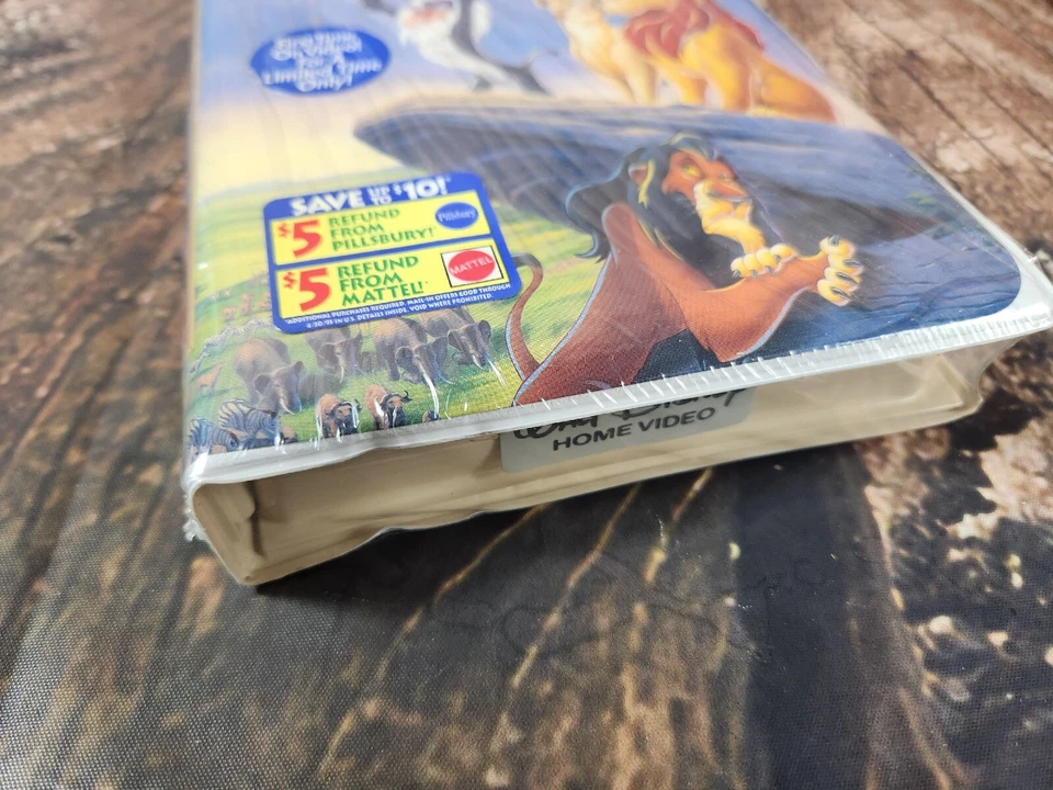 Sealed VHS Lot of 9 Tapes Mixed Lot Brand New Factory Lion King Shrek 2 Jesus - Image 3 of 4