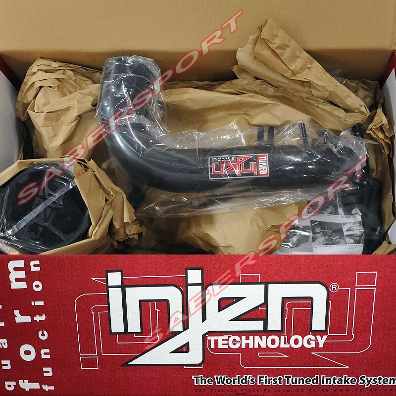 Injen SP5021BLK admisión de aire frío negro para Fiat 500 Abarth 2012-2014 solo EE. UU. Foto 2 de 4