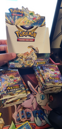 Pokemon Cards - Sword & Shield: Brilliant Stars - BOOSTER BOX (36 Packs):   - Toys, Plush, Trading Cards, Action Figures & Games online  retail store shop sale