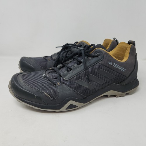 Adidas Terrex AX3 Mens 11 Gray Hiking Low Top Lace Sneakers Shoes BC0525 - Picture 10 of 24