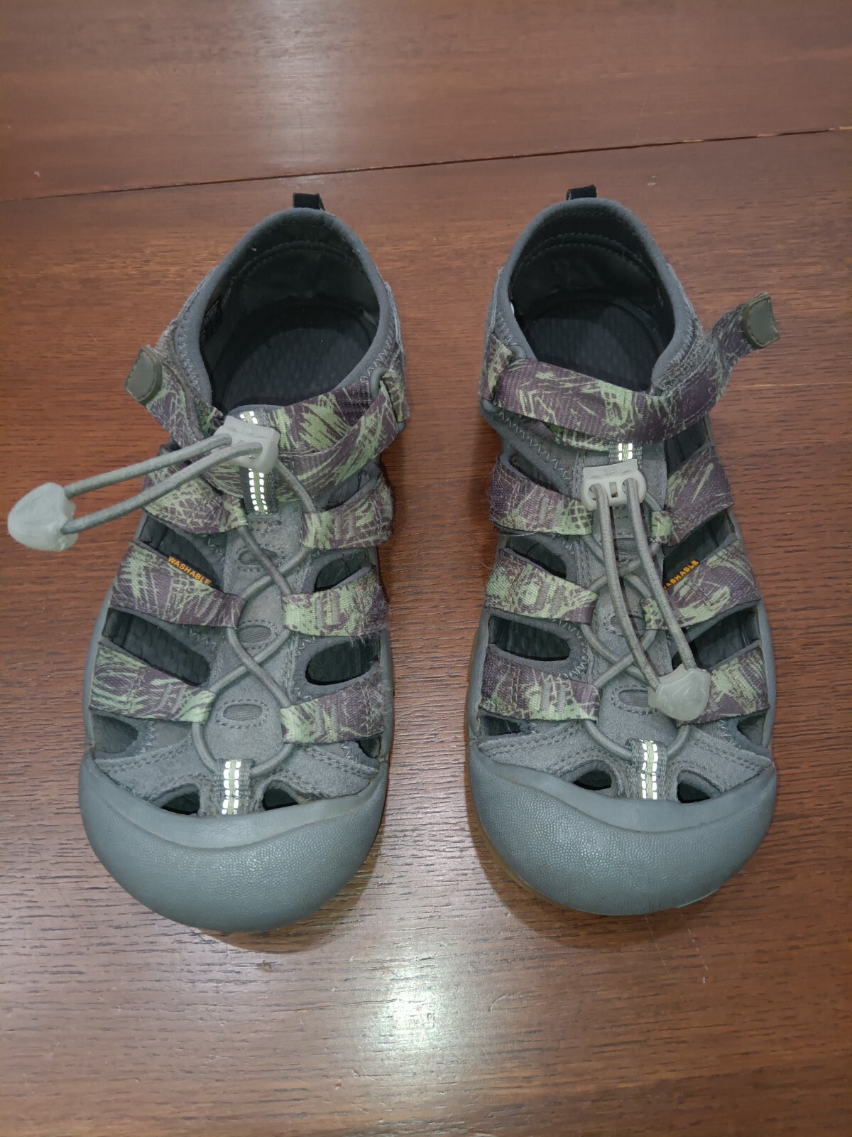 Sandali da trekking Keen Glow In The Dark da donna taglia 5 scarpe Newport H2 impermeabili