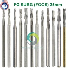 Wave Dental Surgical Bur 25mm Carbide Friction Grip FGOS 557L 702 701 High Speed