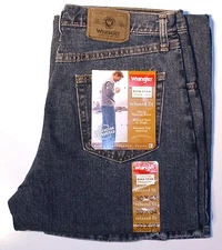 New Wrangler Five Star Relaxed Fit Jeans All Men`s Sizes Four Colors Available