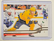 71/100 Exclusives Brady Skjei 2025-26 Upper Deck Seriers 1
