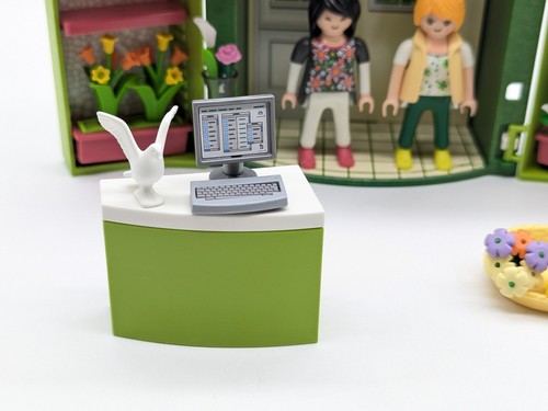 Playmobil #5639 City Life Flower Shop Take Along Play Box Set - INCOMPLETE - Bild 7 von 12