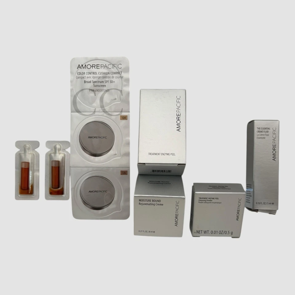 AMOREPACIFIC Color Control Cushion Compact Broad Spectrum SPF 50+ Sample Set NIB - Image 2 of 4