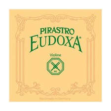Pirastro Violin String Eudoxa Set, Medium Handmade Wound Covered Gut Strings,...