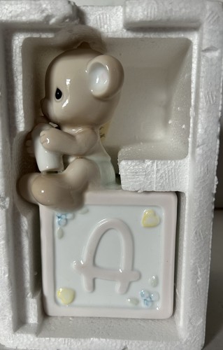 Precious Moments 1990 Underglaze Porcelain Bank Pink 434515 NEW - Picture 9 of 14