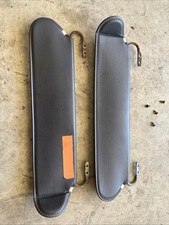 Jeep Yj Wrangler Cj 76-95 Dark Gray Sun Visors Visor Set Pair Driver Passenger