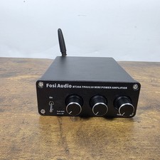Fosi Audio BT20A Mini Power Amplifier Black TPA3116 Stereo Bluetooth - Unit Only