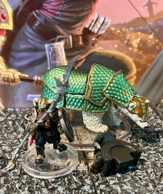 Kimathi Stormhallow & Brago 2 pc set Death Saves miniature D&D Dungeons Dragons